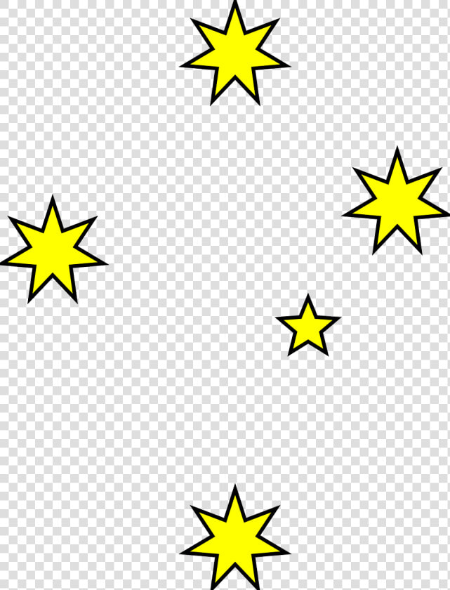 Southern Cross White Stars  HD Png DownloadTransparent PNG