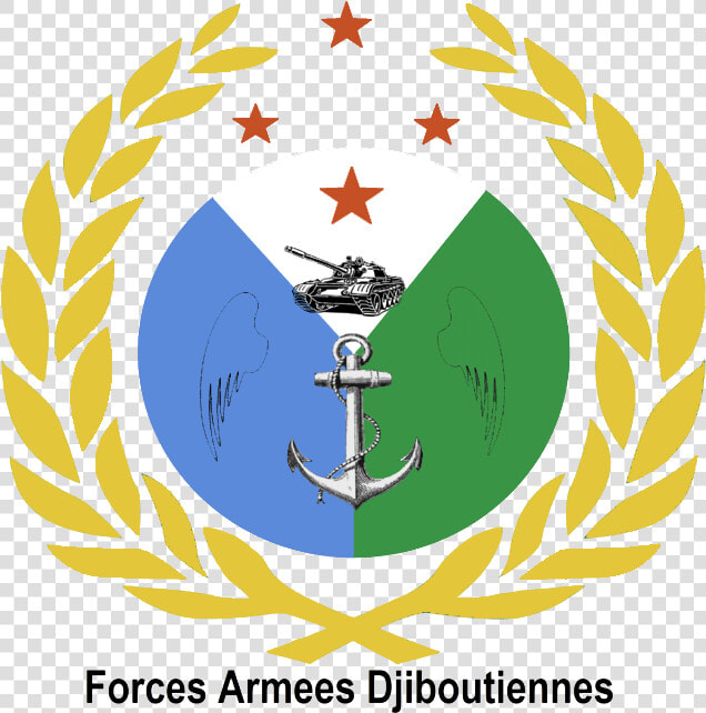 Emblem Of The Djiboutian Armed Force   Djibouti Armed Forces Logo  HD Png DownloadTransparent PNG