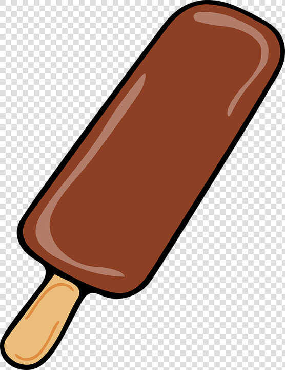 Helado De Chocolate Paleta Clipart   Png Download   Gambar Es Lilin Animasi  Transparent PngTransparent PNG