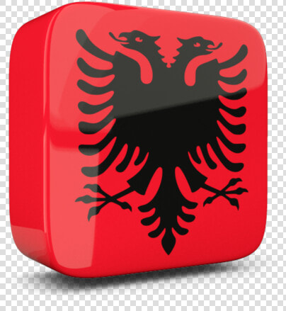 Albanian Flag Icon 3d Png  Transparent PngTransparent PNG