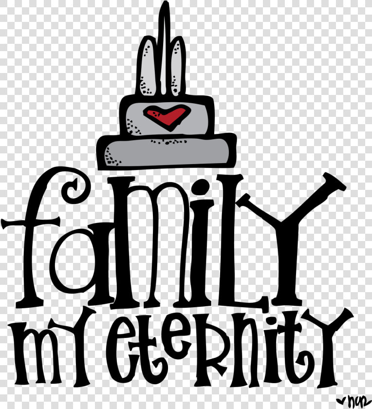 My Eternity   Clipart Lds Temple And Family  HD Png DownloadTransparent PNG