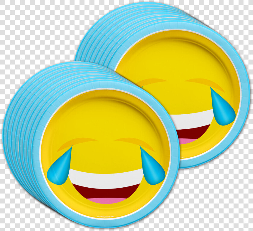 Emoji Birthday Party Tableware Kit For 16 Guests   Circle  HD Png DownloadTransparent PNG