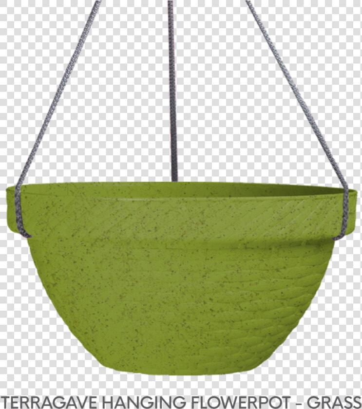 1 Terragave Hanging Flowerpot Grass   Boat  HD Png DownloadTransparent PNG