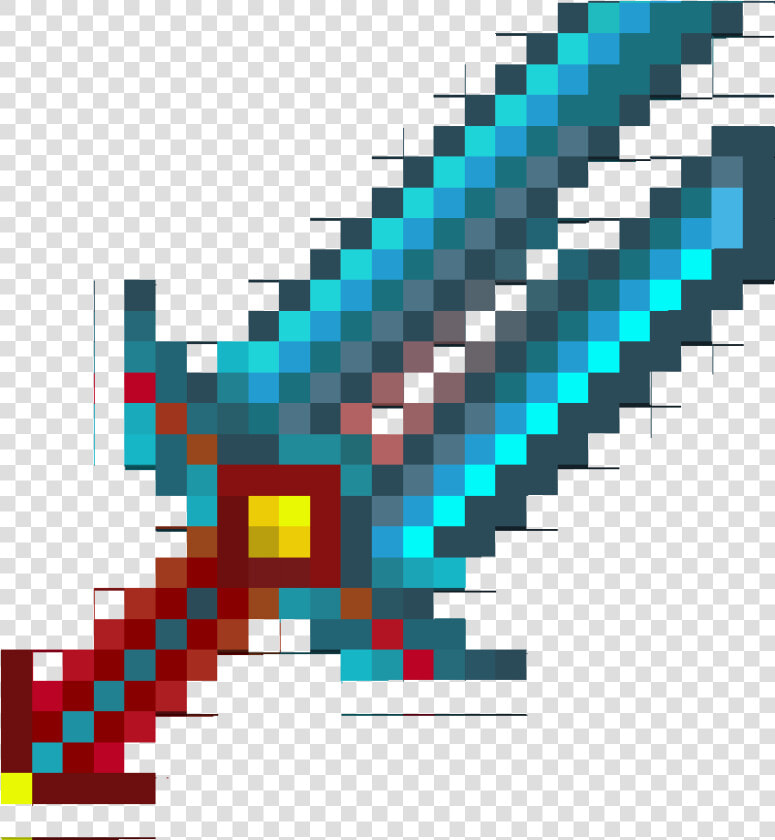 Transparent Minecraft Diamond Sword Png   Royal Guardian Sword Minecraft  Png DownloadTransparent PNG