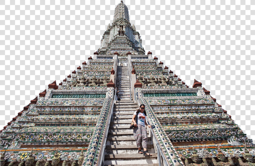 Building With Extreme Staircase Png Image   Wat Arun  Transparent PngTransparent PNG