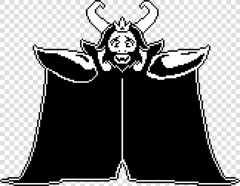 Undertale Asgore Battle Sprite Transparent   Hardtale Asgore  HD Png DownloadTransparent PNG