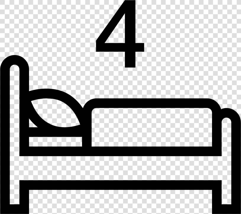 Blanket Vector Bed Drawing   Icons Four Beds  HD Png DownloadTransparent PNG