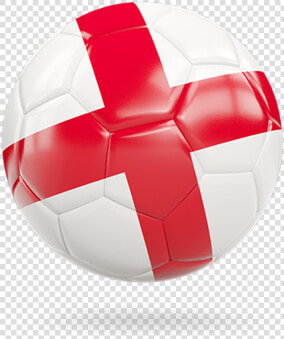 Glossy Soccer Ball   England Flag Soccer Ball  HD Png DownloadTransparent PNG