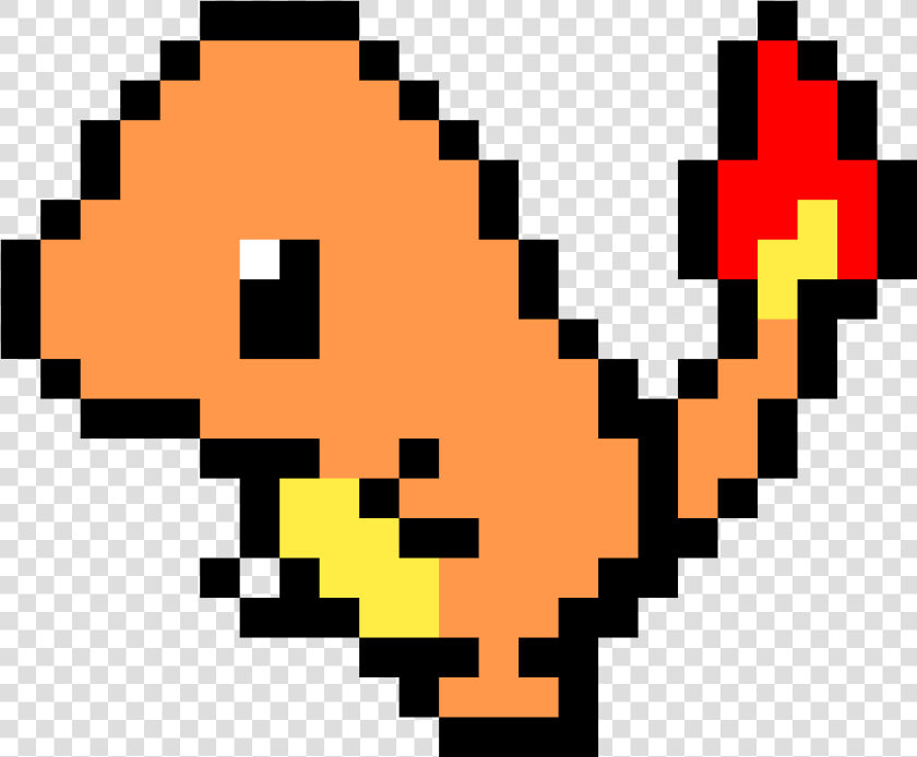 Pixel Art Charmander Gif   Png Download   Shiny Charmander Pixel Art  Transparent PngTransparent PNG