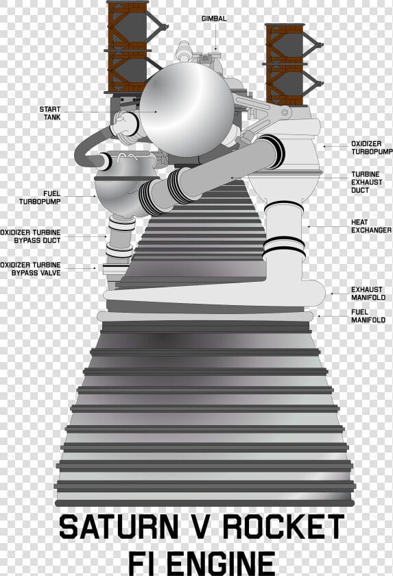 Rocket Engine Clip Arts   Engine Of A Rocket  HD Png DownloadTransparent PNG