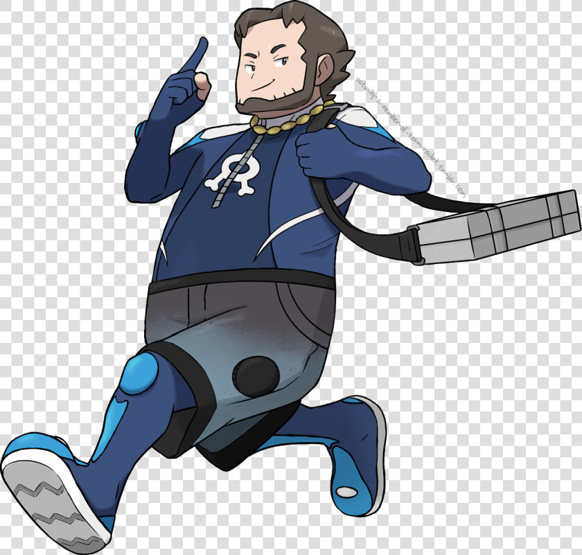 Team Aqua Admin Birch i Uhh Have Nothing To Say Except   Cartoon  HD Png DownloadTransparent PNG