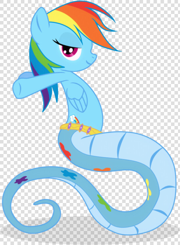 Rainbow Dash Rarity Fluttershy Applejack Sweetie Belle   Mlp Lamia Rainbow Dash  HD Png DownloadTransparent PNG