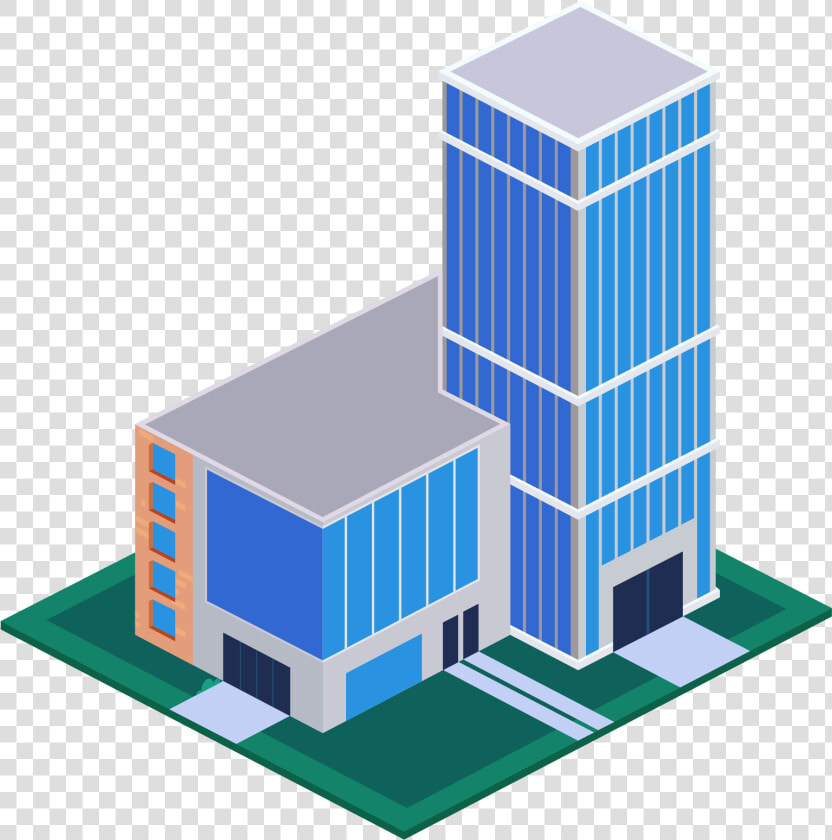 5d City Life Stereo Png And Vector Image   Commercial Building Model Png  Transparent PngTransparent PNG