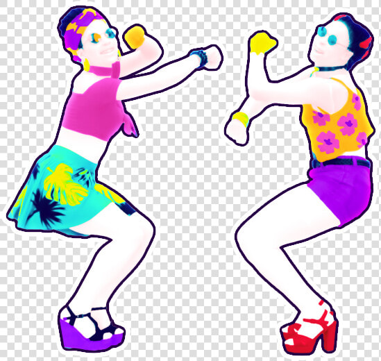 All You Gotta Do Is Just Dance   Cartoon  HD Png DownloadTransparent PNG