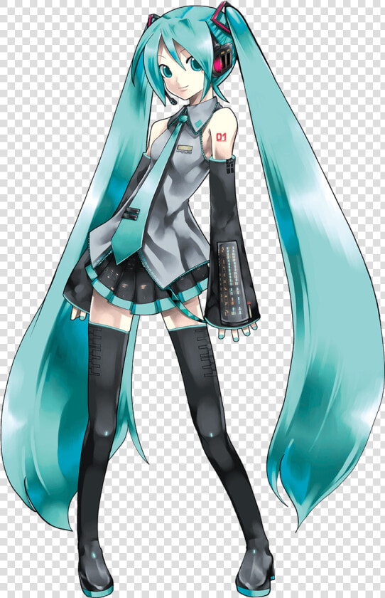 Hatsune Miku Vocaloid Characters  HD Png DownloadTransparent PNG