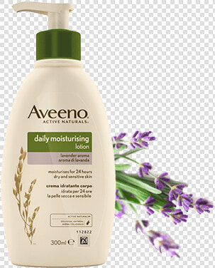 Picture Of Aveeno® Daily Moisturising Lotion With Lavender   Aveeno Body Lotion Lavender  HD Png DownloadTransparent PNG