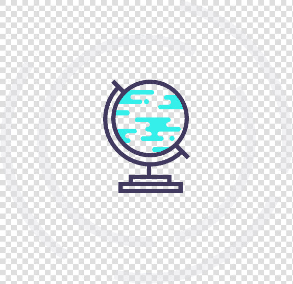 Geography Logo Png   Simple Drawing Of A Globe  Transparent PngTransparent PNG