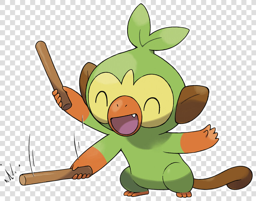 Transparent Bagon Png   Pokemon Sword And Shield Grookey  Png DownloadTransparent PNG