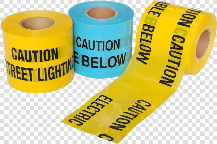 Underground Caution Tape Electrical Cable Below  HD Png DownloadTransparent PNG