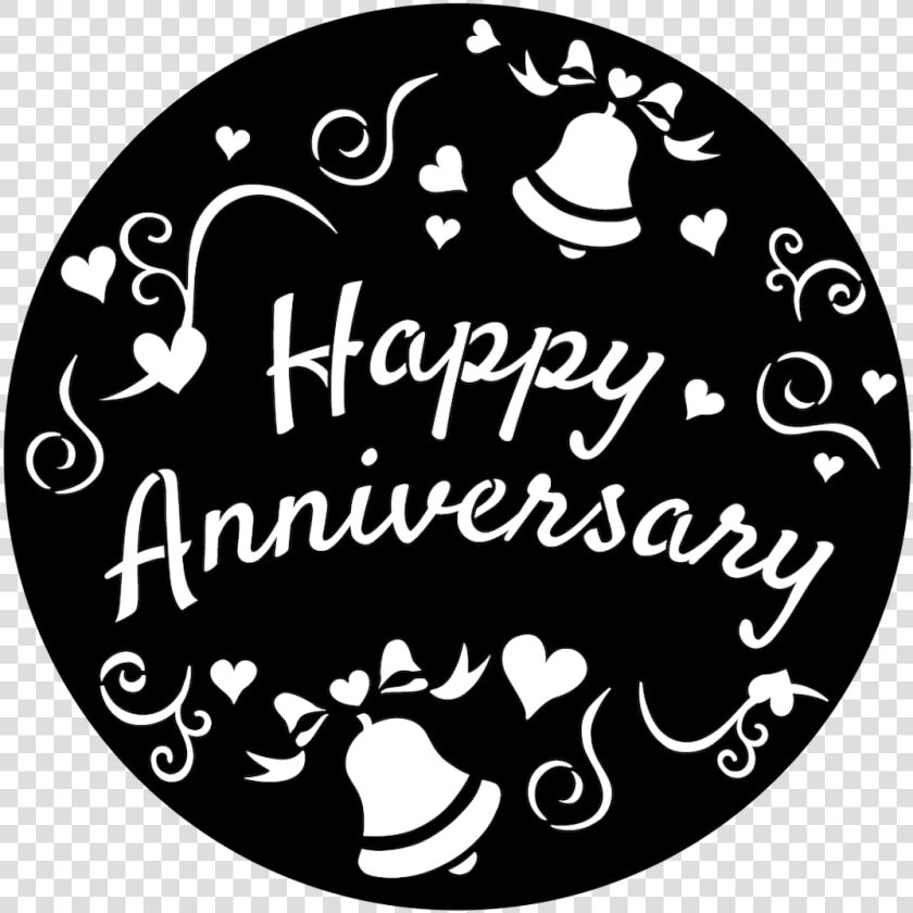 Apollo Happy Anniversary Bells   Happy Anniversary Black And White Clipart  HD Png DownloadTransparent PNG