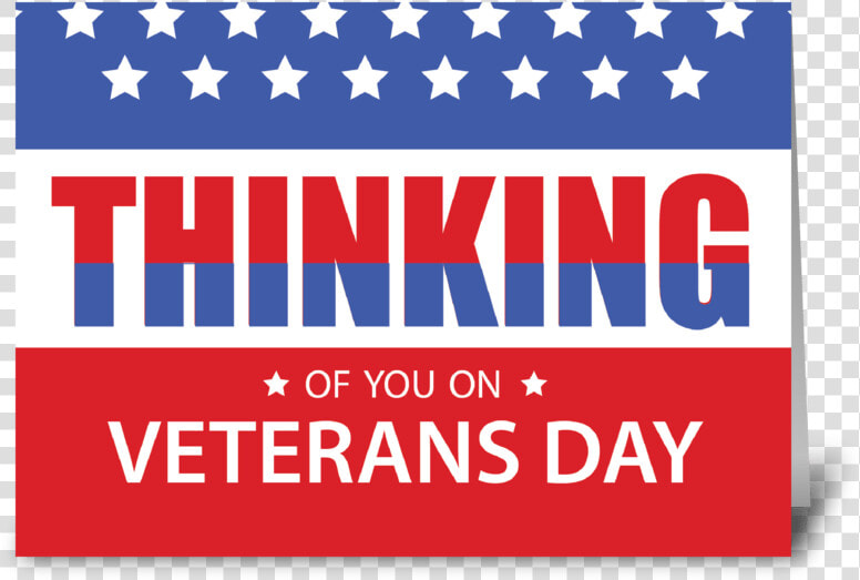 Veterans Day Patriotic Military Thinking Greeting Card   Thinking Of You On Veterans Day  HD Png DownloadTransparent PNG