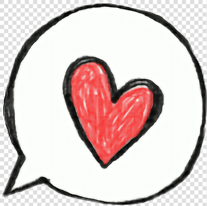  heart  cute  red  pink  drawing  tumblr  bubbles  speech   Cute Heart Drawing Png  Transparent PngTransparent PNG