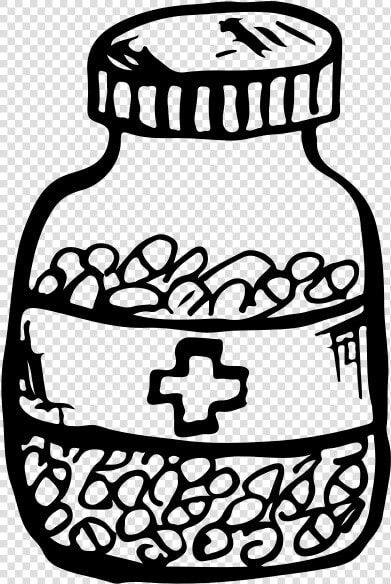 Aloma Pill Bottle Icon   Pill Bottle Doodle Transparent  HD Png DownloadTransparent PNG