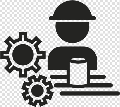 Icon Of Person In Food Processing Plant   Service Icon Transparent  HD Png DownloadTransparent PNG