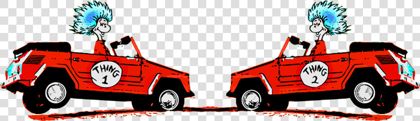 Thing 1 Thing 2 Png   Thing 1 And Thing 2 Car  Transparent PngTransparent PNG