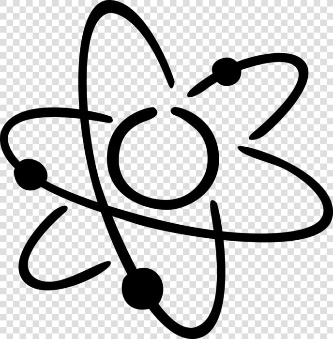 Vector Illustration Of Energy Atoms Circling Nucleus   Nucleus Of An Atom Accounts  HD Png DownloadTransparent PNG