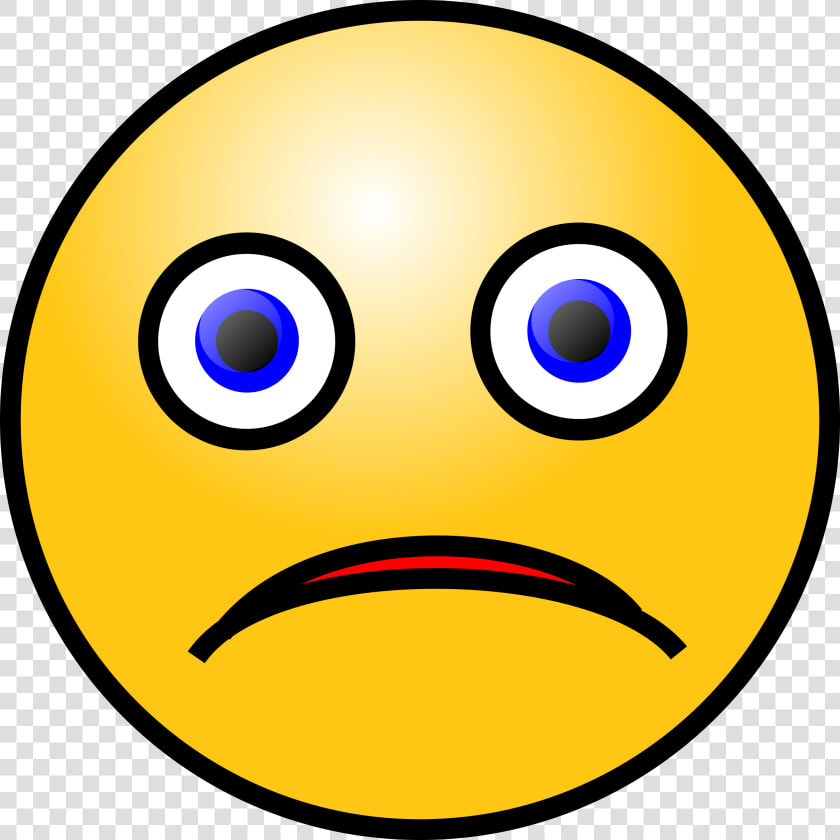 Pic Of Sad Face   Surprised Face Clipart Gif  HD Png DownloadTransparent PNG