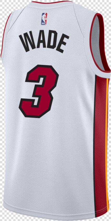 Dwyane Wade Nike Miami Heat Youth Association White   Miami Heat Nike Jersey  HD Png DownloadTransparent PNG