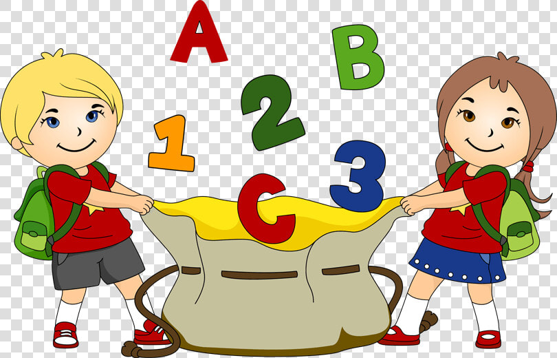 Fun School Cliparts Zone   Children At School Clipart  HD Png DownloadTransparent PNG