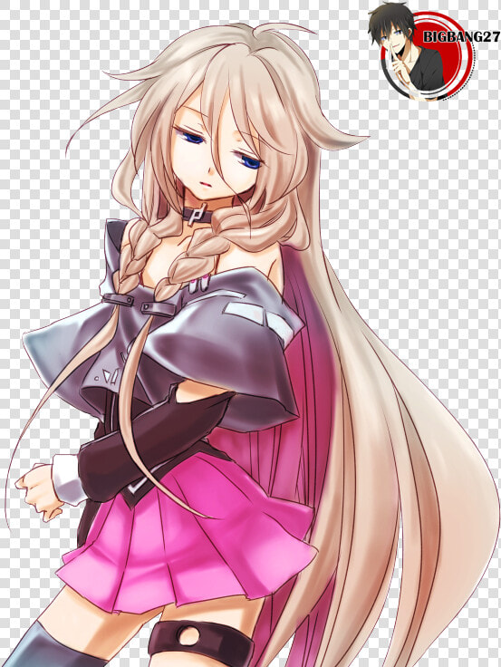 Thumb Image   Vocaloid Ia Theme Pc  HD Png DownloadTransparent PNG