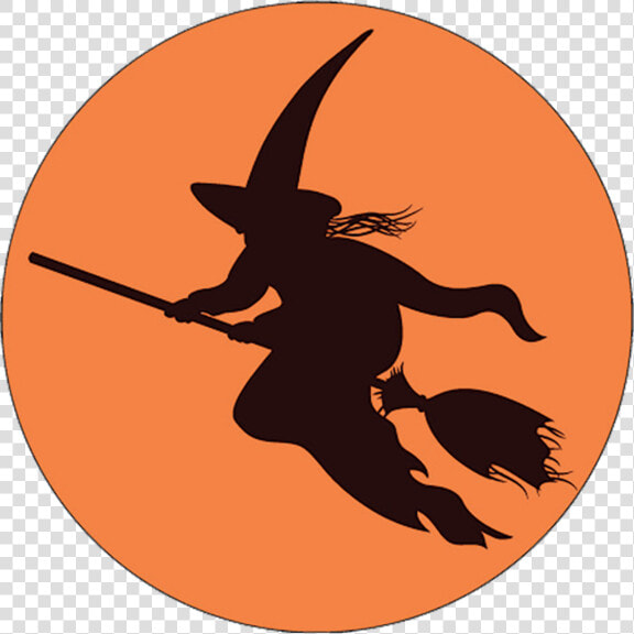 Flying Witch Button   Flying Witch Graphic  HD Png DownloadTransparent PNG