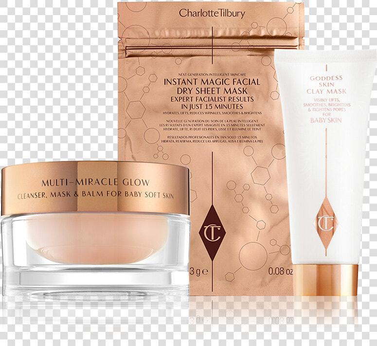 Flawless Face Mask Kit Pack Shot With Multi Miracle   Charlotte Tilbury  HD Png DownloadTransparent PNG