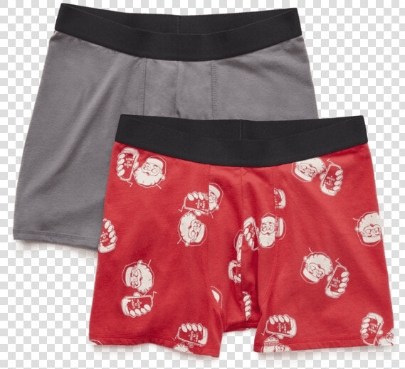 Men S Santa S Helper  amp  Lig Boxer Brief Set   Board Short  HD Png DownloadTransparent PNG