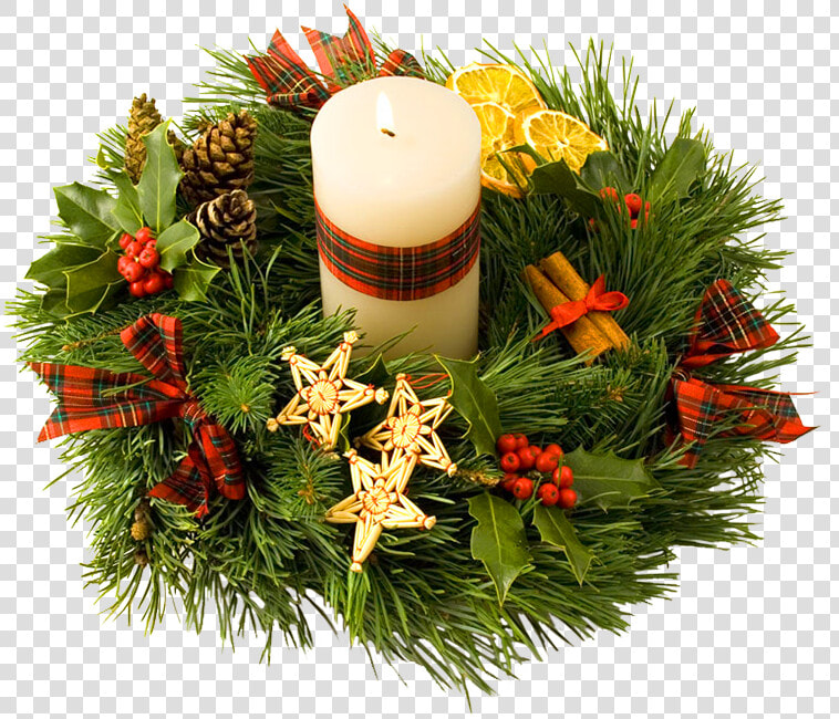 Christmas Candle Decoration   Christmas Candle Modern Clipart  HD Png DownloadTransparent PNG