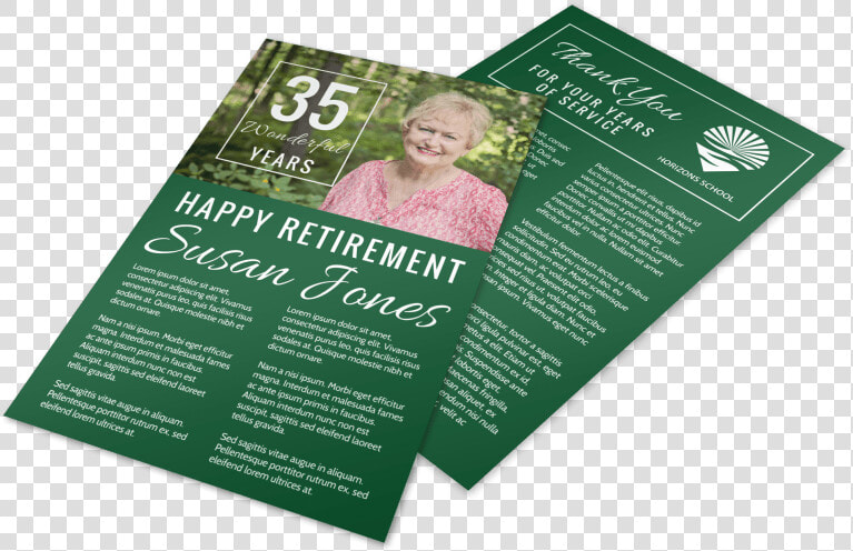 Happy Retirement Party Flyer Template Preview   Flyer Wine  HD Png DownloadTransparent PNG