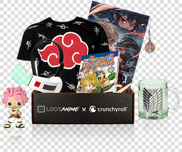 Loot Anime   Loot Crate Anime Items  HD Png DownloadTransparent PNG