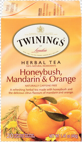 Twinings Honeybush Mandarin Orange Tea  HD Png DownloadTransparent PNG