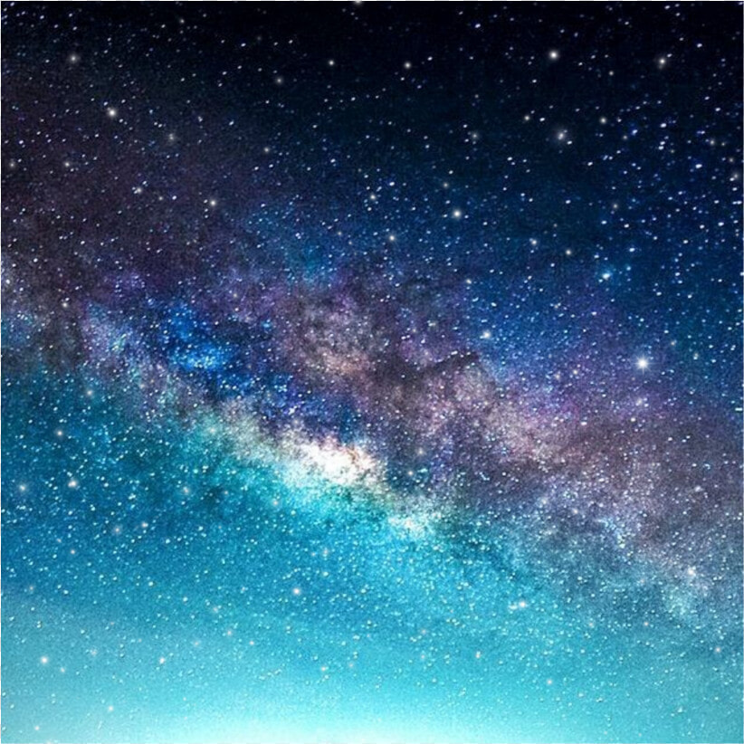  galaxy  tumblr  lights  star  universe  blue   Milky Way  HD Png DownloadTransparent PNG