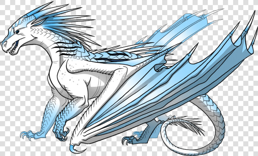 Snowstorm Official Artwork   Wings Of Fire Memes  HD Png DownloadTransparent PNG