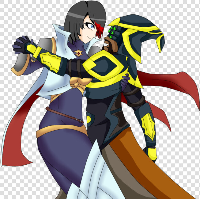 Fiora And Master Yi By  bankaiser   Fiora And Master Yi  HD Png DownloadTransparent PNG