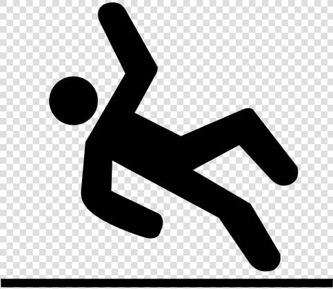 Slip And Fall Personal Injury Lawyer Falling   Man Falling Back Cartoon  HD Png DownloadTransparent PNG