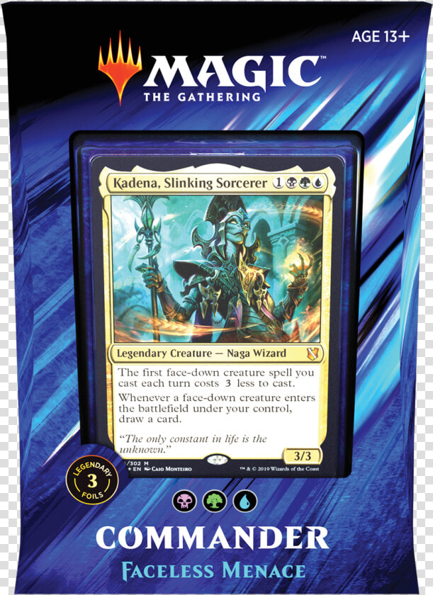 Faceless Menace Deck   Magic The Gathering Commander 2019  HD Png DownloadTransparent PNG