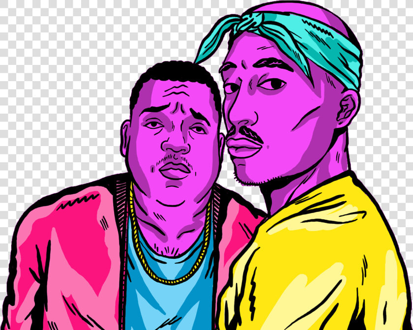 2pac Avec Son Arme  HD Png DownloadTransparent PNG