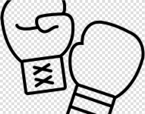 Boxing Gloves Clipart Drawn   Simple Boxing Glove Drawing  HD Png DownloadTransparent PNG