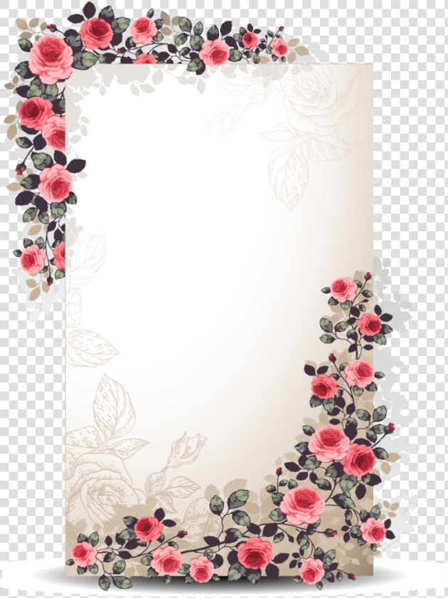 Flower Border Png  Vector Border  Letter Photography    Flower Border Design Png  Transparent PngTransparent PNG