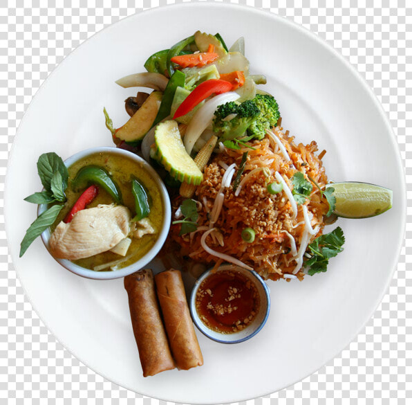 Transparent Plate Of Food Png   Mee Siam  Png DownloadTransparent PNG